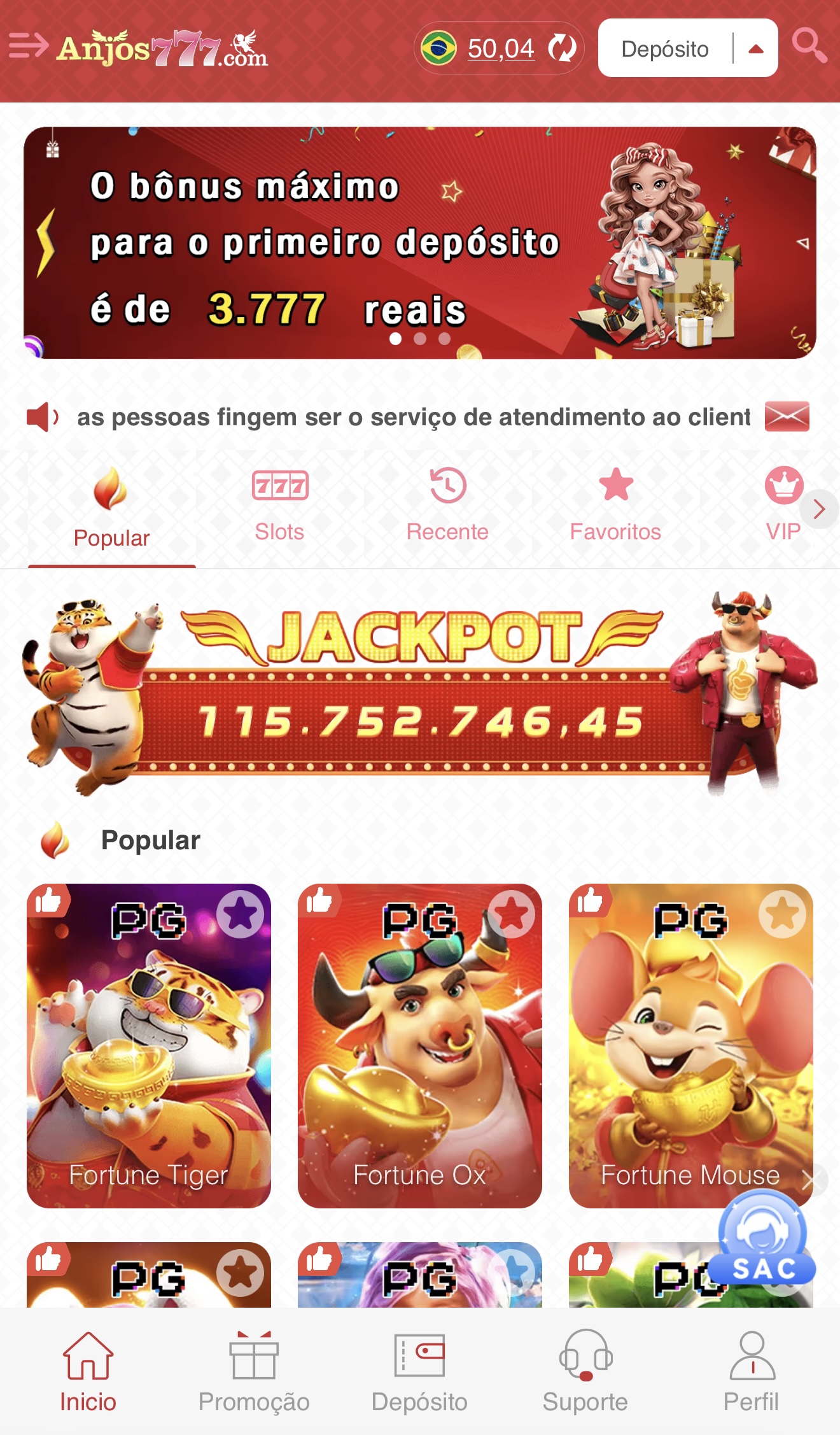 (ROYAL) ANJOSPG777